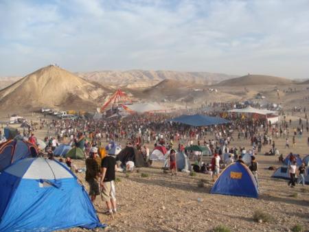 Rave in israel